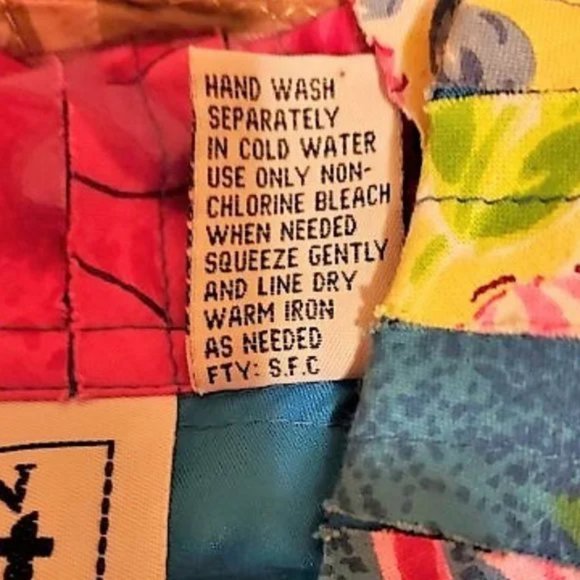 VTG 90s Keren Hart Rainbow Colors with Blue Polyester Lining Jacket Size S NWOT - Picture 4 of 4